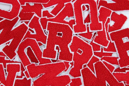 6" Chenille Letter