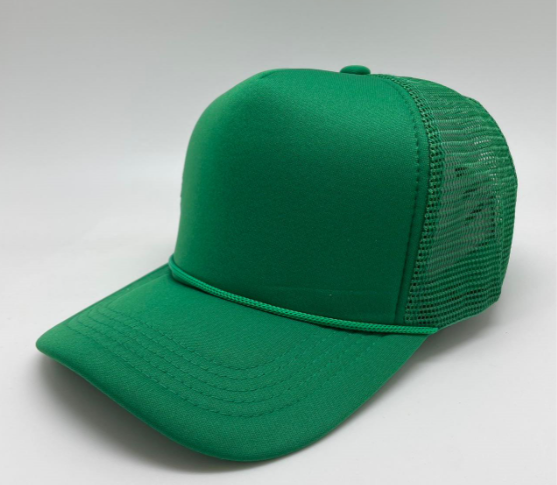 Trucker Cap Polyester Foam Front 5 Panel (Pack of 12)