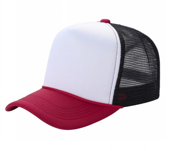 Trucker Cap Polyester Foam Front 5 Panel (Pack of 12)