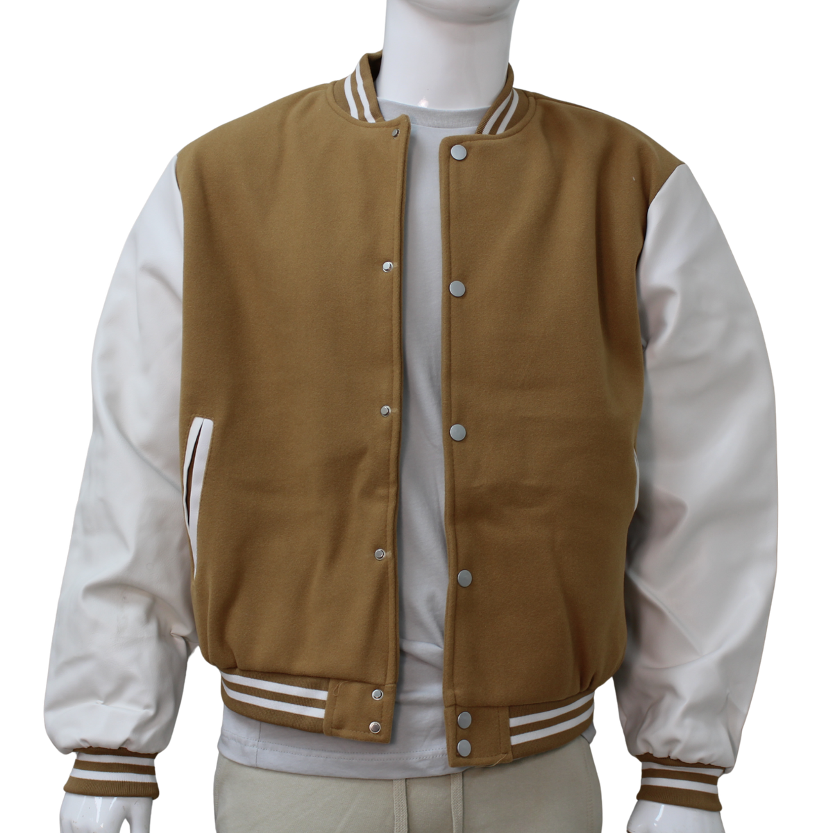 Adult Varsity Jacket with Leather Arm