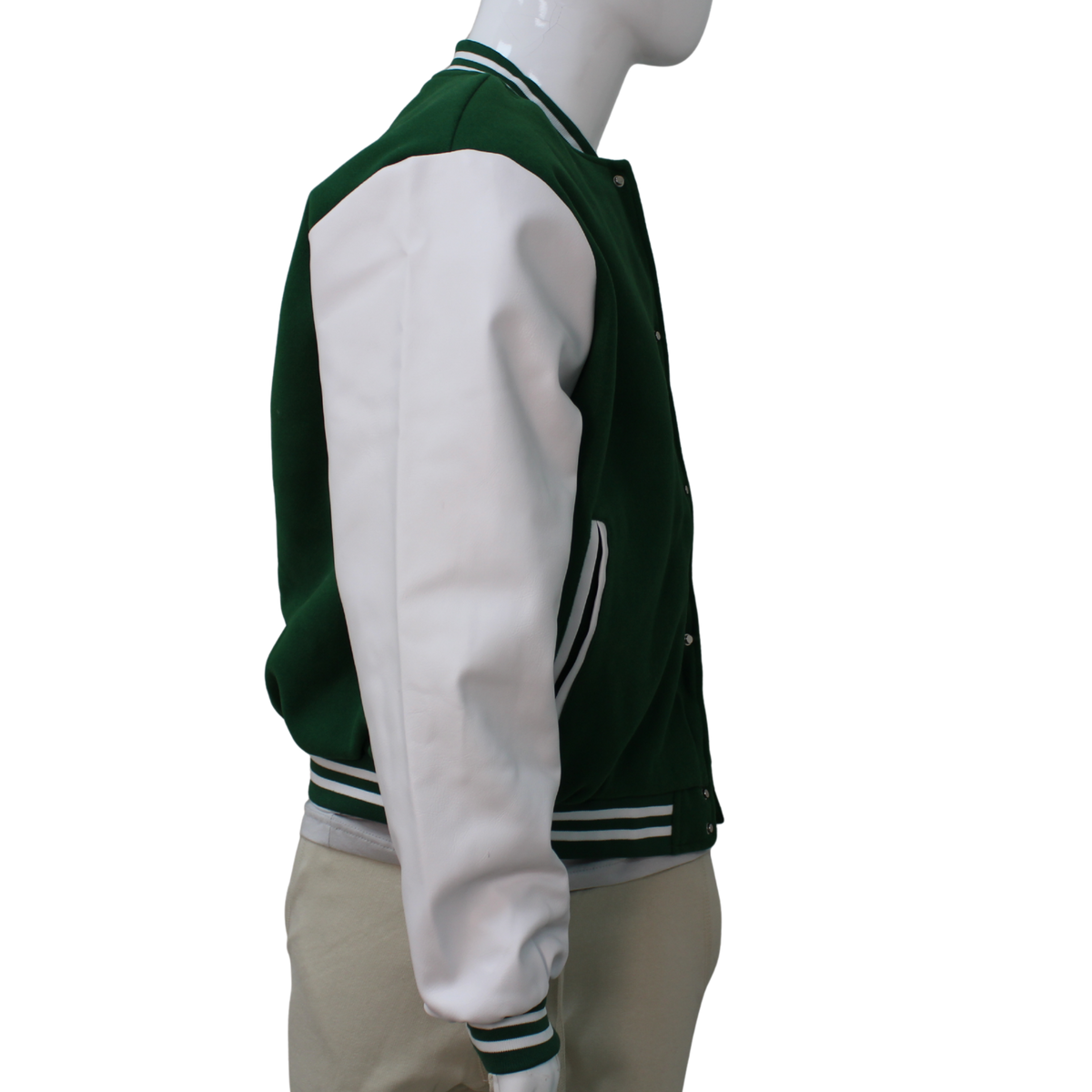 Adult Varsity Jacket with Leather Arm