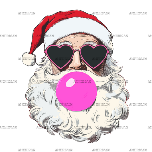 Bubble Santa-2 DTF Transfer
