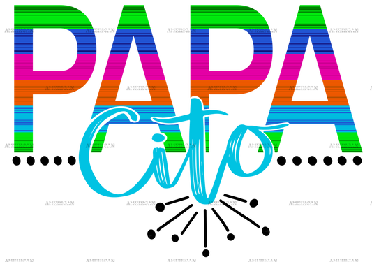 Papa Cita Dots Dtf Transfer