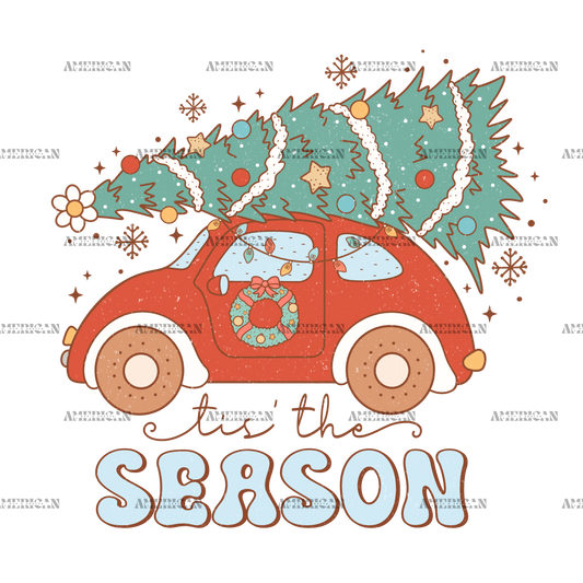 Tis The Season Christmas-25 DTF Transfer