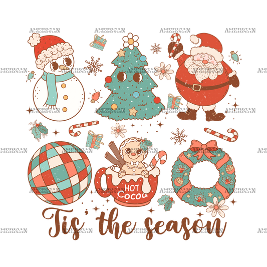 Tis The Season Christmas-26 DTF Transfer